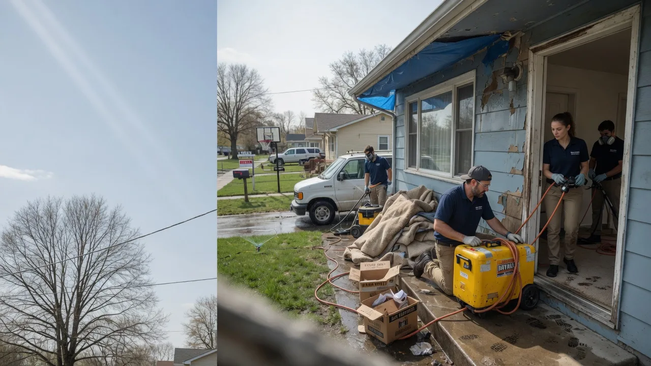 Basement Flood Cleanup in Cherokee, KS near me